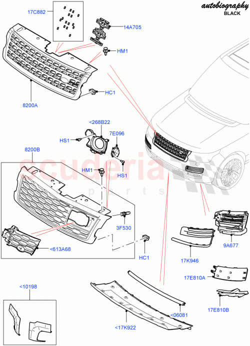 Part Diagram for Land Rover LR144669