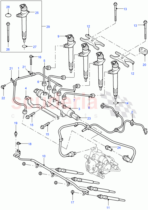 Part Diagram for Land Rover LR045394
