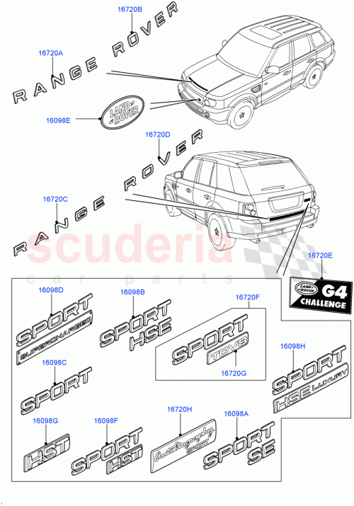 Part Diagram for Land Rover LR020510