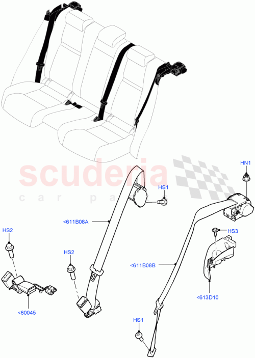 Part Diagram for Land Rover LR144089