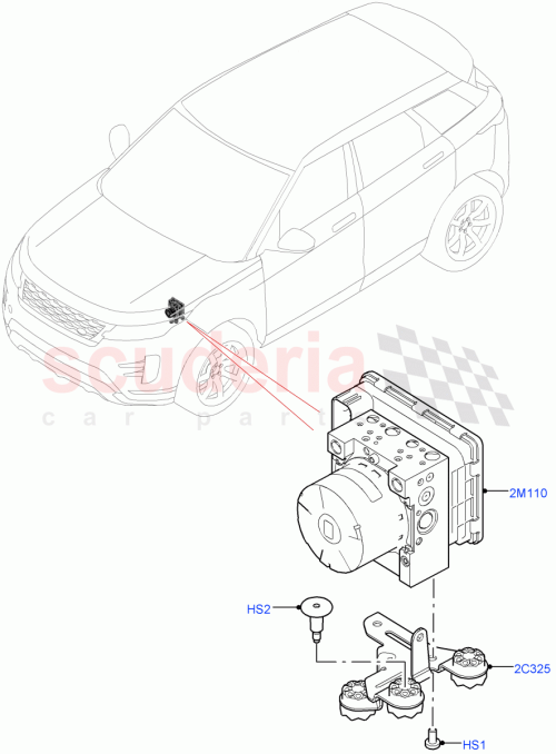 Part Diagram for Land Rover LR114872