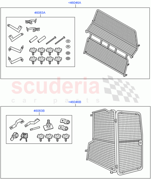 Part Diagram for Land Rover VUB503000