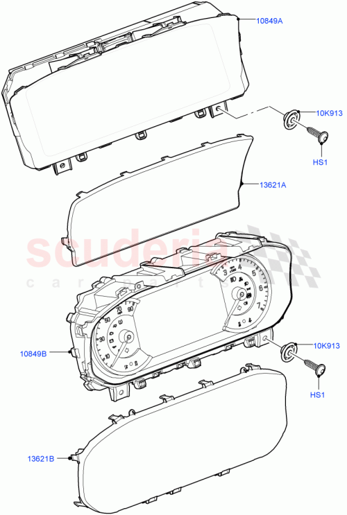 Part Diagram for Land Rover LR142657