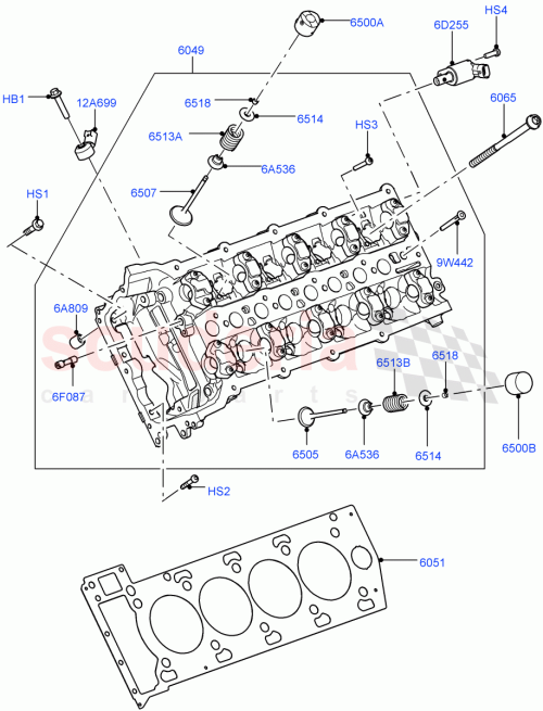 Part Diagram for Land Rover LR084186