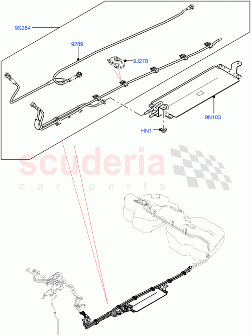 Part Diagram for Land Rover LR093106