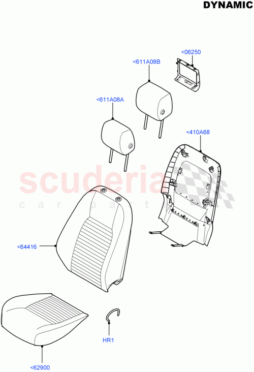 Part Diagram for Land Rover LR073143
