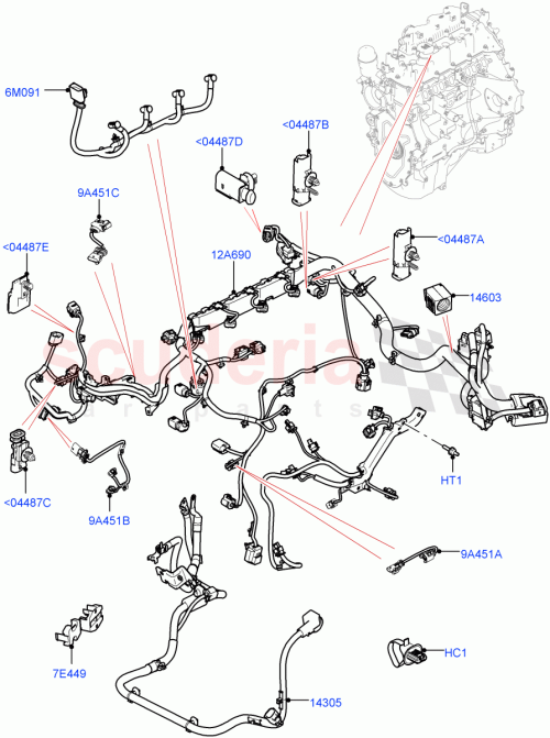 Part Diagram for Land Rover LR101578