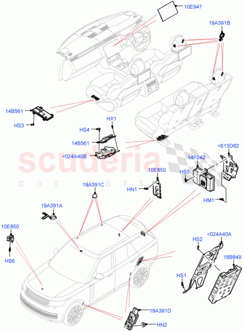 Part Diagram for Land Rover LR171450