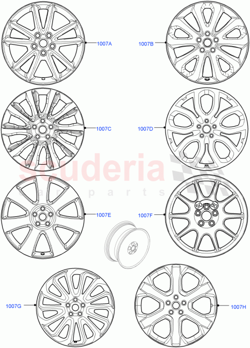 Part Diagram for Land Rover LR133679