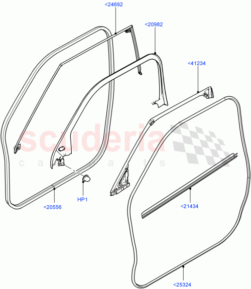 Part Diagram for Land Rover LR092054