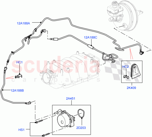 Part Diagram for Land Rover LR015539