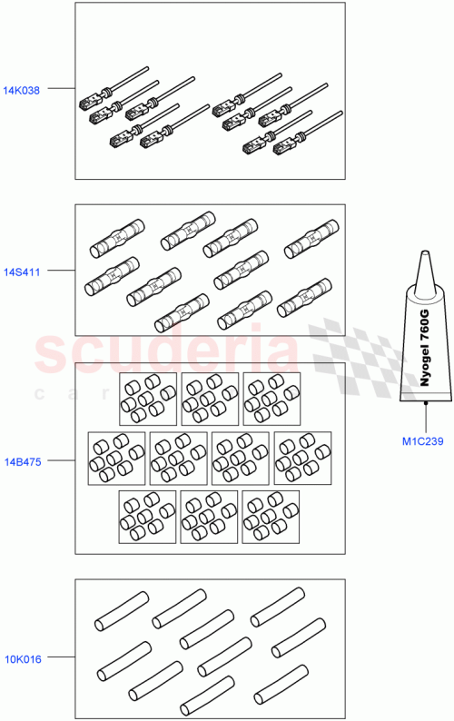 Part Diagram for Land Rover LR054614