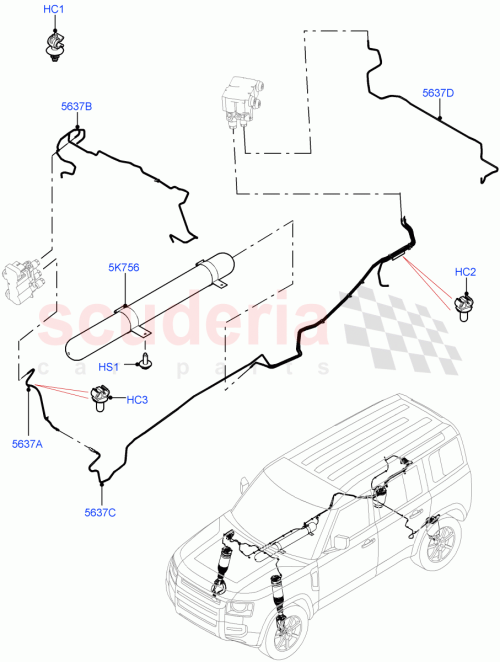 Part Diagram for Land Rover LR149652