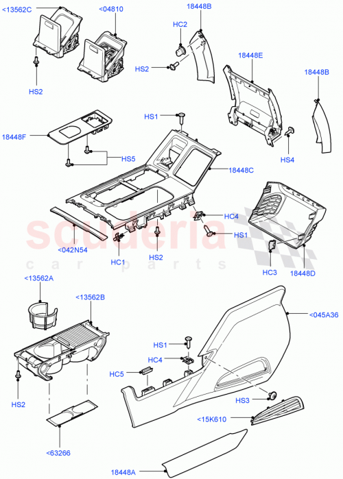 Part Diagram for Land Rover FJV501370AUL