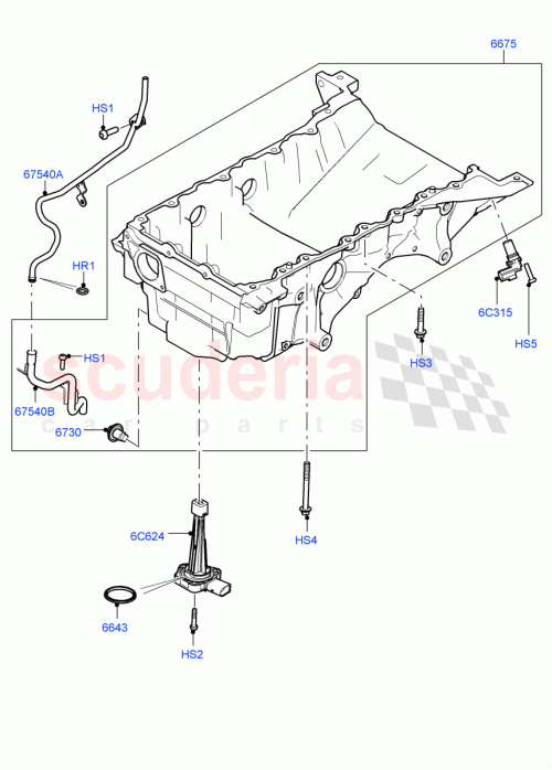 Part Diagram for Land Rover LR091569