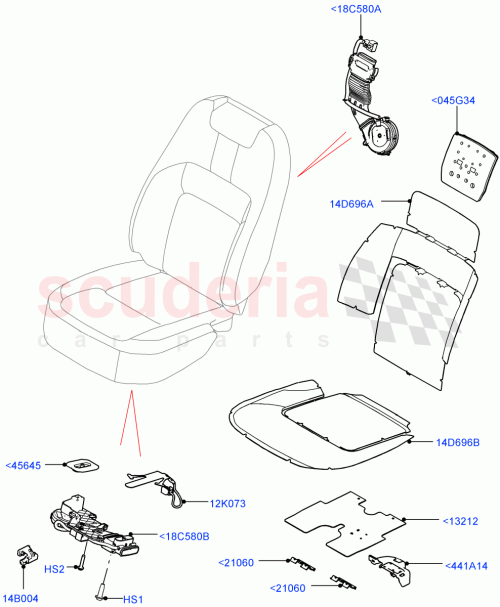 Part Diagram for Land Rover LR100912