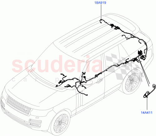 Part Diagram for Land Rover LR054392