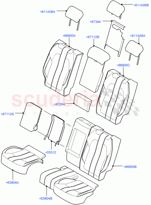 Part Diagram for Land Rover LR065584