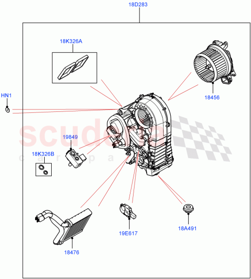 Part Diagram for Land Rover LR159424