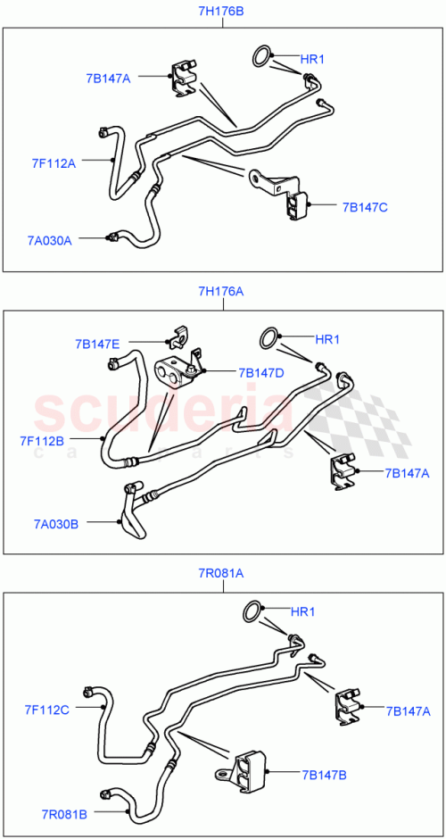 Part Diagram for Land Rover UBP500130
