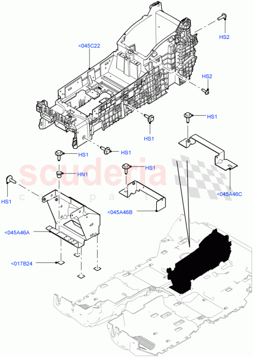 Part Diagram for Land Rover LR038103
