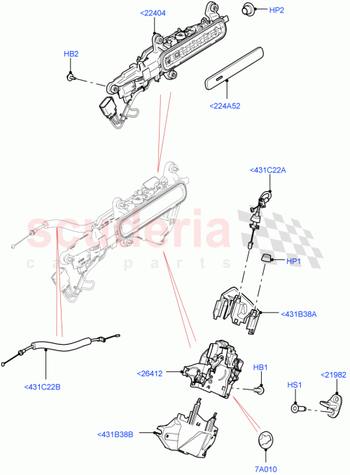 Part Diagram for Land Rover LR135280