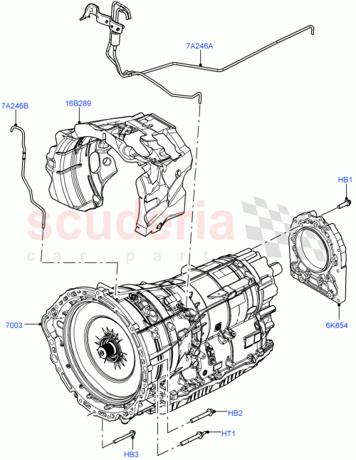 Part Diagram for Land Rover LR118102