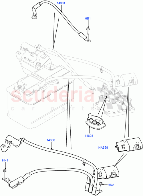 Part Diagram for Land Rover LR006001