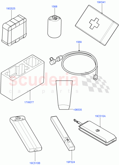 Part Diagram for Land Rover LR175228