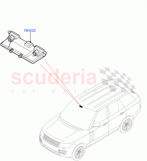 Part Diagram for Land Rover LR133198