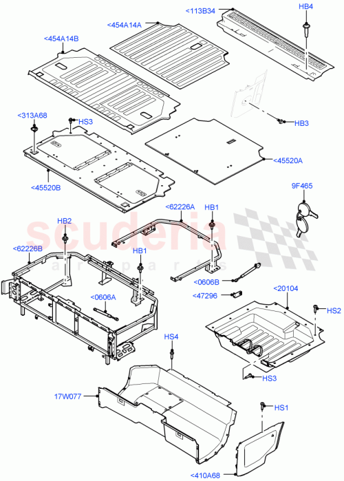 Part Diagram for Land Rover LR143078