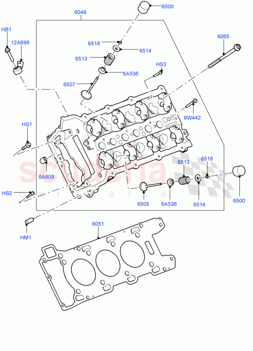 Part Diagram for Land Rover LR037346