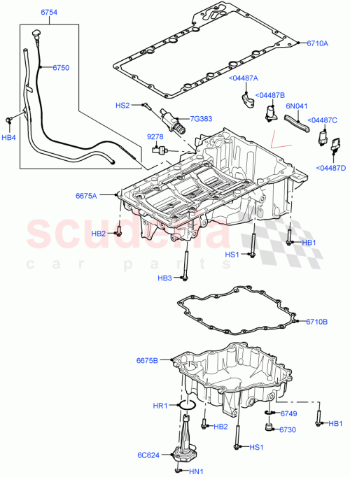 Part Diagram for Land Rover LR158725