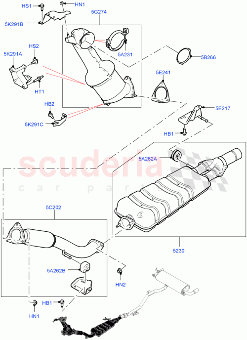 Part Diagram for Land Rover LR114102
