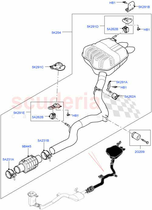 Part Diagram for Land Rover LR126095