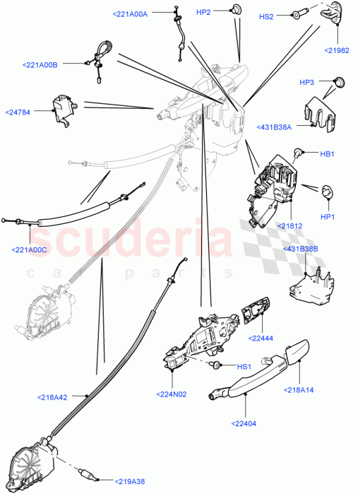 Part Diagram for Land Rover LR109382