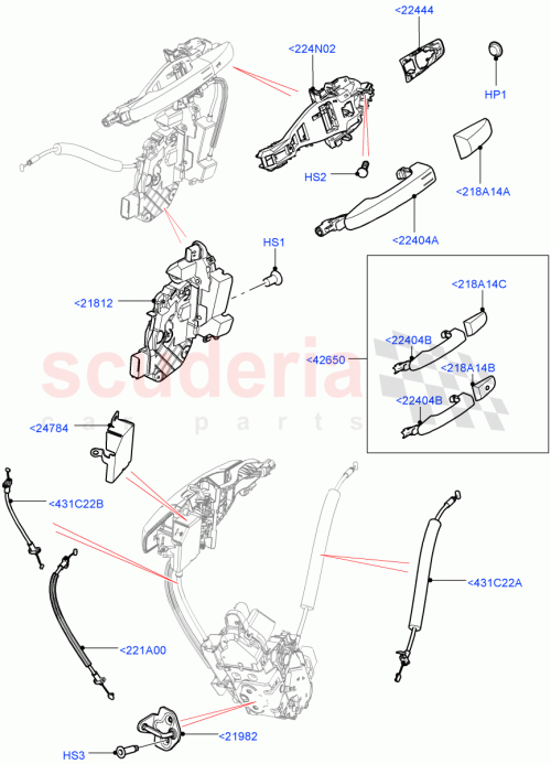 Part Diagram for Land Rover LR025545
