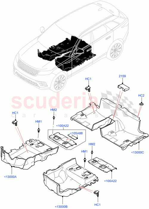 Part Diagram for Land Rover LR090911