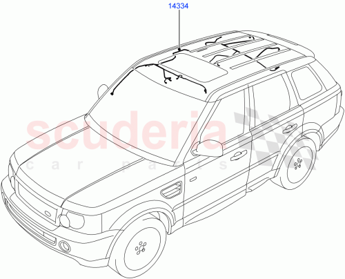 Part Diagram for Land Rover LR016008