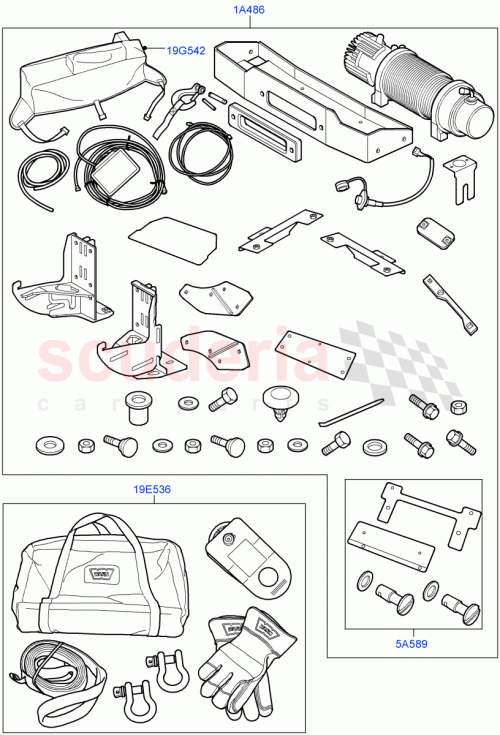 Part Diagram for Land Rover STC53202