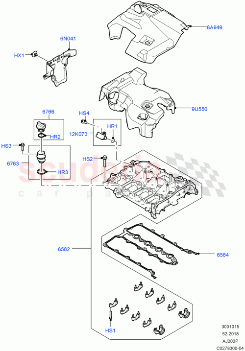 Part Diagram for Land Rover LR094641