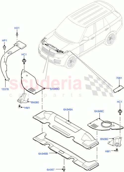 Part Diagram for Land Rover LR098735
