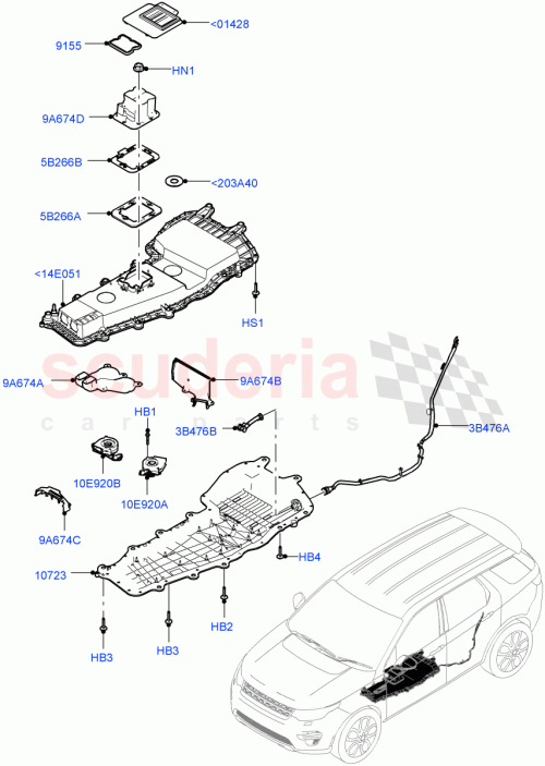 Part Diagram for Land Rover LR128446