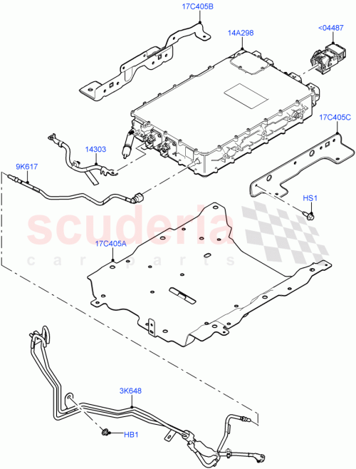 Part Diagram for Land Rover LR147832