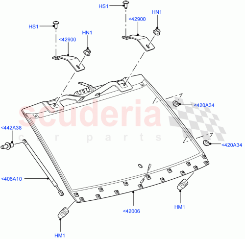 Part Diagram for Land Rover BYH500060