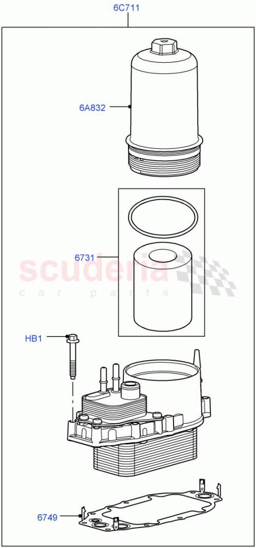 Part Diagram for Land Rover 1102797