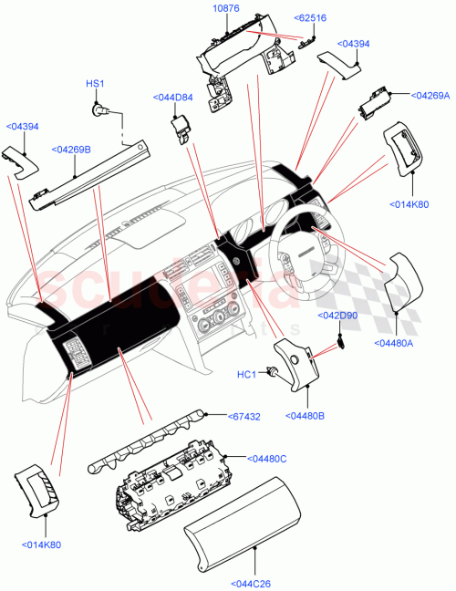 Part Diagram for Land Rover LR088793