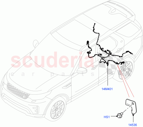 Part Diagram for Land Rover LR148518