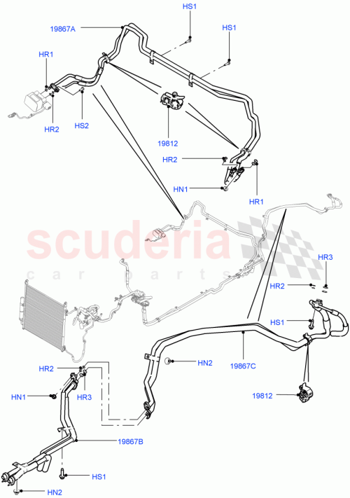 Part Diagram for Land Rover LR048883