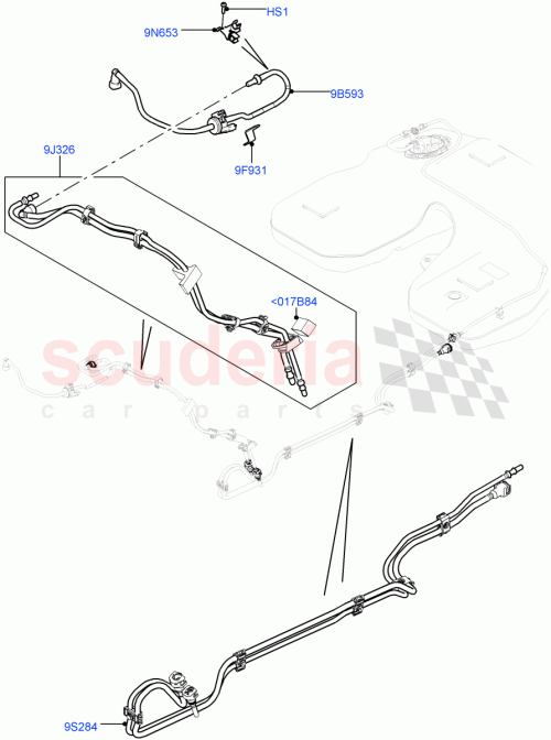 Part Diagram for Land Rover LR011563